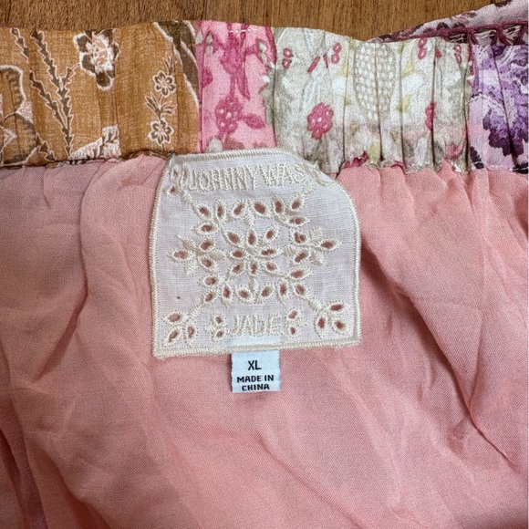 Floral Patchwork Maxi Skirt - Picture 4 of 5